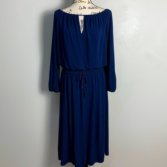 Tory Burch Shift Dress in Blue - Picture 1 of 8
